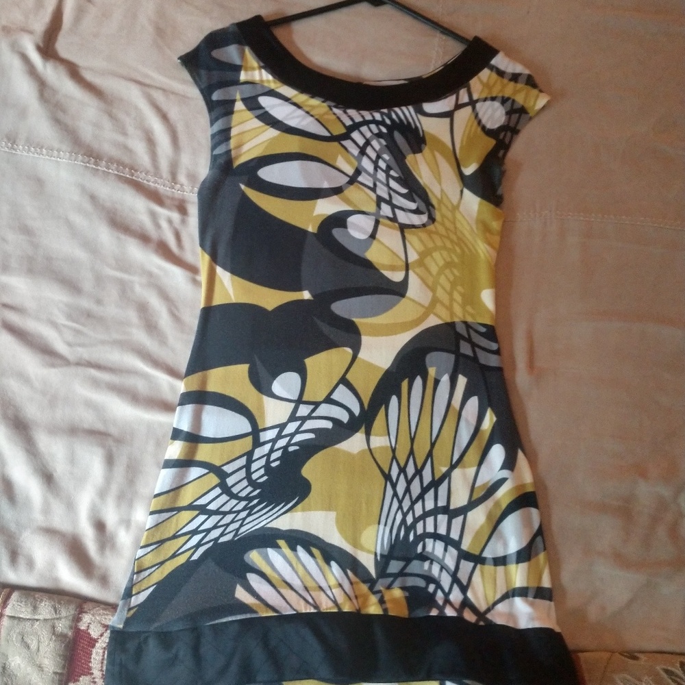 multi colored dress